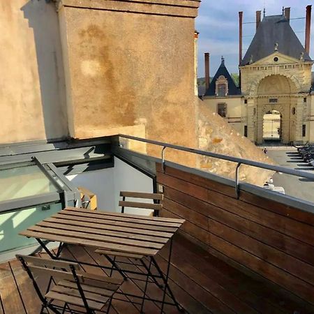 Vue Chateau Fontainebleau - Chez Lydia Exteriör bild