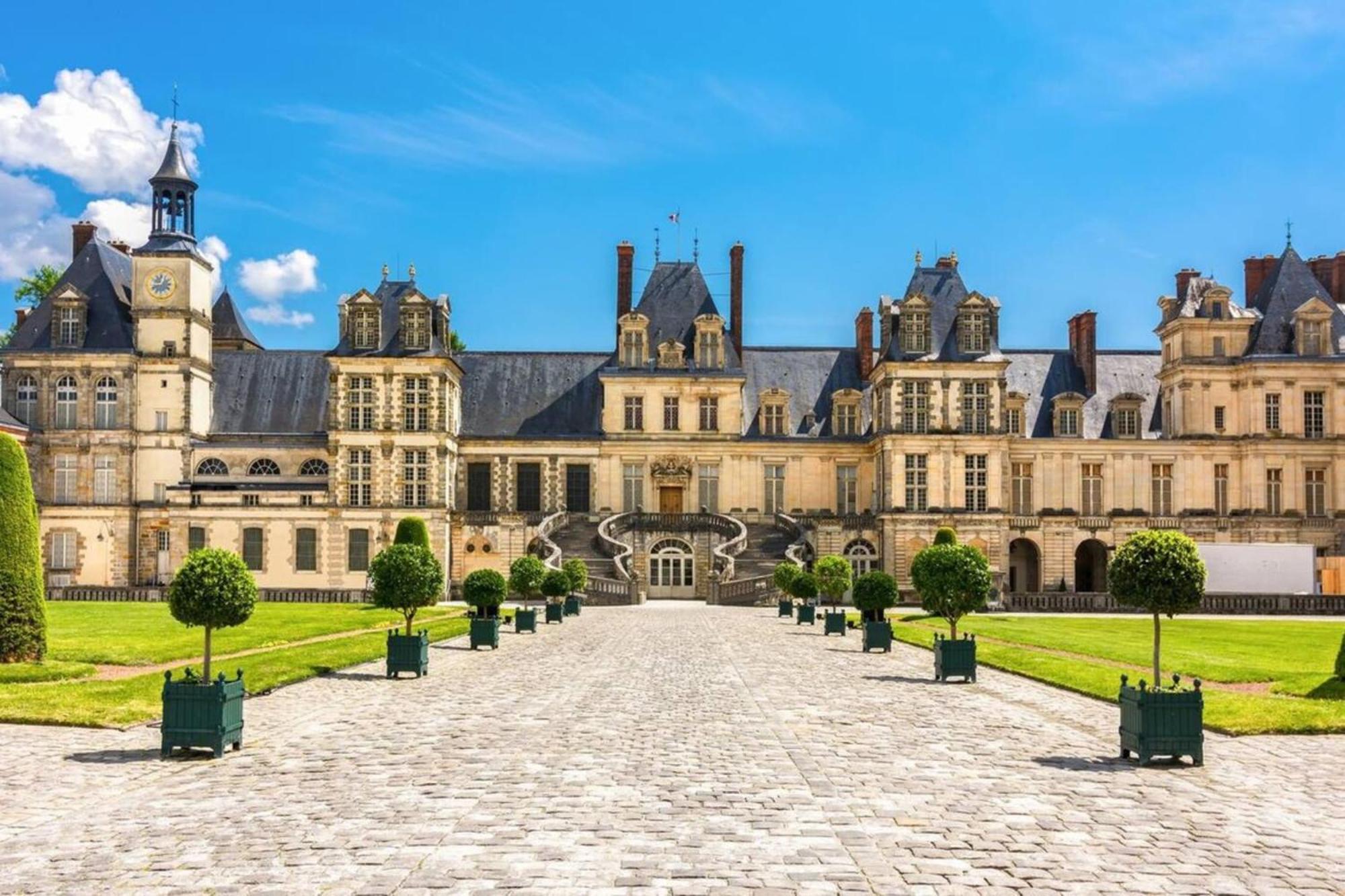 Vue Chateau Fontainebleau - Chez Lydia Exteriör bild